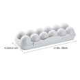 thumbnail image 2 of GAXIRE Refrigerator Egg Storage Box Grey 1Pack 11.8X4.3X2.6in, 2 of 8