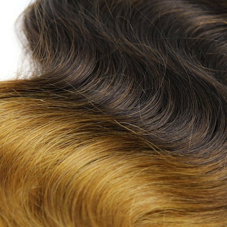 Human Hair Body Wave 18 7a Black Blonde Ombre Brazilian Virgin