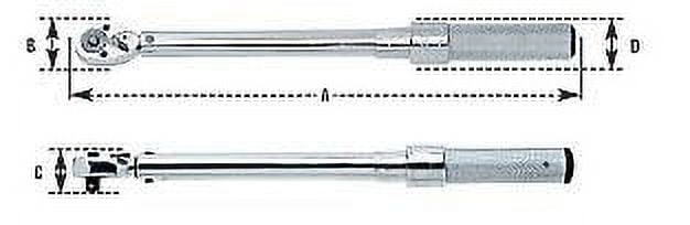 CDI Torque Products 501MRMH 1/4-Inch Drive Micro-Adjustable Torque Wrench
