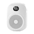 thumbnail image 2 of With Voice Amplifier Portable Megaphone PA System with Wired Head Mounted Microphone BT Wireless Microphone Amplifier Lightweight Digital Display Screen for Teacher Tour Guide, 2 of 7