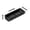 Black, variant on Plastic Kitchen Sink Caddy with Cutout Letter Design, Sink Organizer for Sponges Brushes and Soap, Countertop Storage Rack for Kitchen Cleaning Supplies