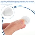 thumbnail image 4 of UPOUART Mini Plastic Tag Clips Label Display Clips Plastic 100Pcs 1X1X0.6In, 4 of 8