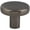 Brushed Pewter, variant on Elements Gibson 1-1/4 In. Dia. Matte Black Cabinet Knob 105MB