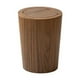 thumbnail image 1 of Papelera de madera con tapa abatible para el hogar, hotel, sala de estar, dormitorio, papelera con tapa abatible, 1 of 3