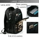 thumbnail image 4 of Fotbe Metal Style Horned Skull Mochila con Estampado y Puerto USB para Hombre y Mujer, Mochila Antirrobo, Mochila de Viaje, Mochila Escolar, Mochila Universitaria, 4 of 7