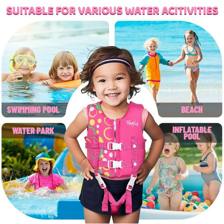 Life Jackets Vest, Adjustable Float Swimming Buoyancy Aid Vest for