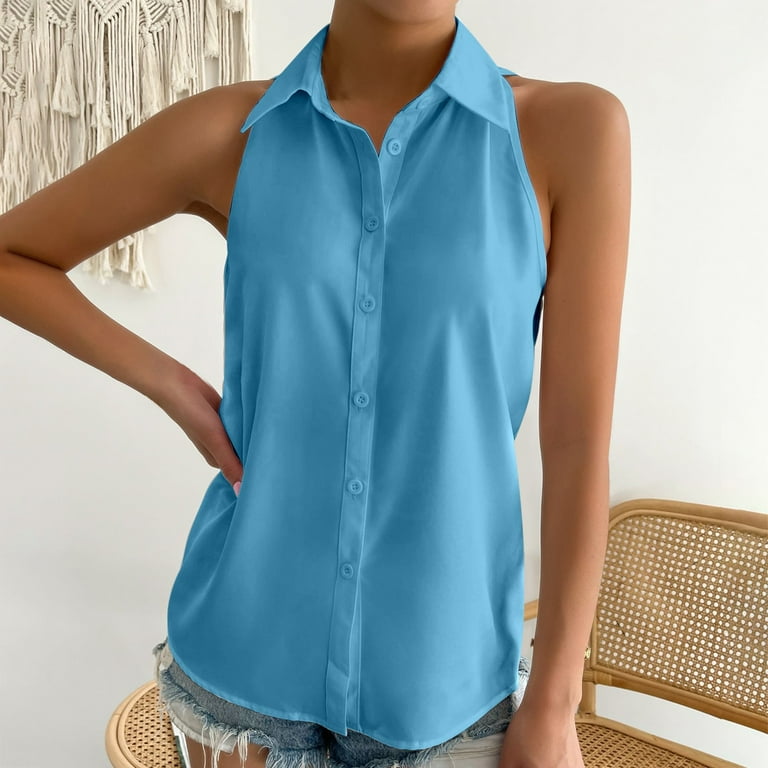 Casual Solid Buttons V Neck Tops(7 Colors) Casual Solid Buttons V Neck Tops(7 Colors)