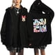 thumbnail image 1 of Sudaderas Y2k de los años 90 con cremallera de Minnie, sudaderas con capucha de Mickey Mouse y Disney, chaqueta Harajuku para mujer, ropa de calle de dibujos animados Unisex, 1 of 1