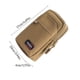 thumbnail image 5 of Soidarity Riñonera deportiva de tela Oxford para ciclismo, paquete para correr, ejercicio de entrenamiento, bolsa para cinturón de transporte, accesorios Mochilas de mochilero Caqui de doble capa Soidarity OD021882-05B, 5 of 6
