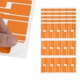 thumbnail image 4 of Etiquetas de regalo P-Type de 6 piezas, escriturables, 3.31"x1.02" en color naranja, 4 of 5
