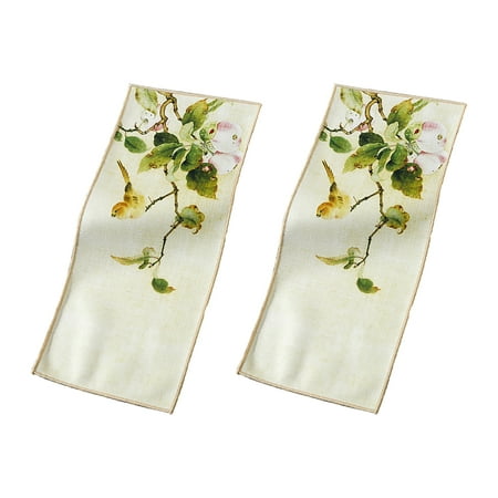 

2pcs Cleaning Wipe Dish Soft Rag Super Absorbent Chinese Painted Table Tea Towel