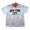 thumbnail image 2 of New York City Youth T-Shirt Screenprinted Gray Boys Lennon Tee L, 2 of 2