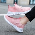 thumbnail image 5 of Gyujnb Girls Breathable Mesh Running Shoes, Pull on Flat Heel Closed Toe Casual Sneakers (Toddler, Little Girls, Big Girls),11-11.5 Years, 5 of 7
