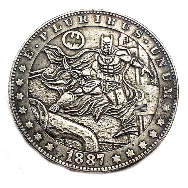Moneda 1887 Wandering Supersman Brass Anime 3,8 cm 23 g