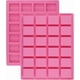 thumbnail image 1 of 24 Cave Rectangular Caramel Candy Silicone Molds, Chocolate Truffle Molds, Whiskey Ice Cube Trays, Grid Fudge Molds, 1 of 4