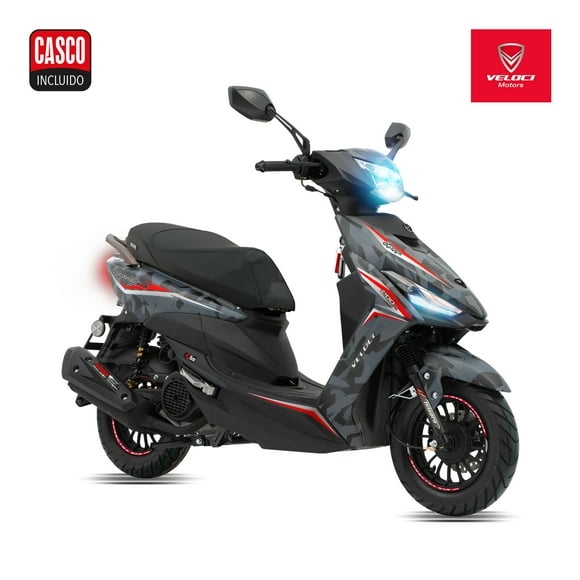 Motocicleta Veloci Dynamik Pro 200cc Negro Camuflaje 2025