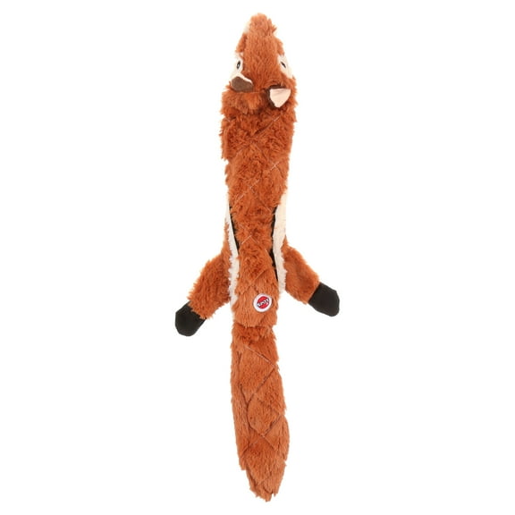 SPOT Skinneeez Extreme Quilted Chipmunk Dog Toy with 4 Layers of Diamond Stitched Fabric & 2 Squeakers, for Medium and Large Aggressive Chewer Puppies and Dogs, 23in