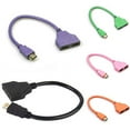 thumbnail image 3 of Huanledash 1080P HDMI-compatible Port Male to 2 Female 1 In 2 Out Splitter Cable Adapter Converter, 3 of 7