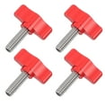 thumbnail image 6 of KALLORY Tightening Thumb Screws Aluminium Red for Outdoor Use 4Pcs, 6 of 10