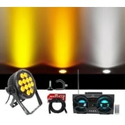 Chauvet DJ SlimPar Pro W USB Light+UV LED Wash Light+Cable+Clamp+Speaker
