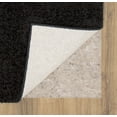 thumbnail image 5 of Mohawk Home Willow Creek Solid Shag Area Rug, Black, 5 of 6