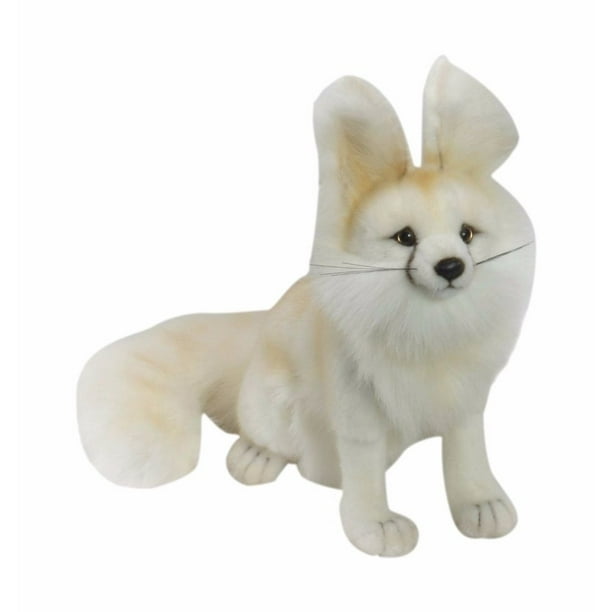 Hansa Seated Arctic Fox Plush Toy - Walmart.com - Walmart.com