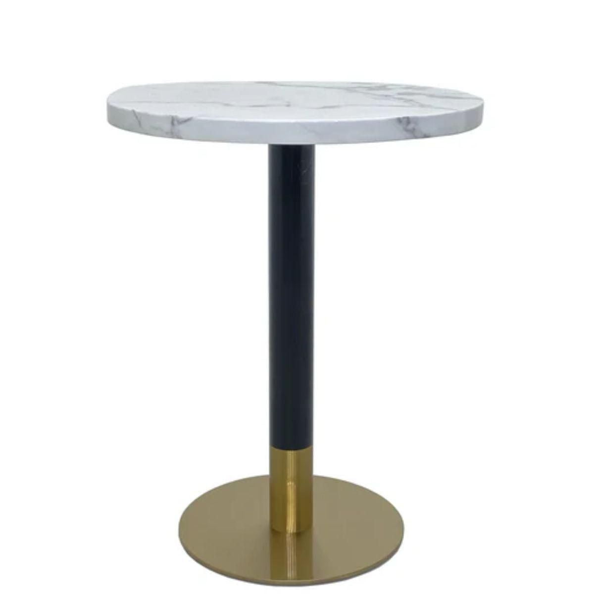 Ruby Round Dining Table in White