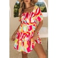 thumbnail image 6 of Plusashion Flirty Geometric Smocked Mini: Summer Vibes in Style, 6 of 8