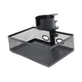thumbnail image 4 of Bandeja para servir con portavasos perfecl Organizador de cajón debajo del escritorio de hierro 25 cm x 7 cm, 4 of 8