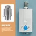 Goilinor Gas Water Heater Vent Connector Check Valve Exhaust Vent Duct