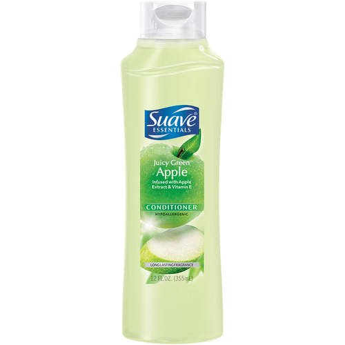 Suave Essentials Juicy Green Apple Conditioner, 12 oz