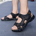 thumbnail image 5 of YOURDIARY Men's Outdoor Sandals Beach Sandals Open Toe Fisherman Sandal, 5 of 7