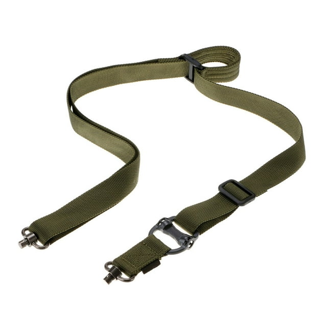 serony Sangle de Détachement Rapide Pivotante Double 2 Points Extérieur Chasse Étanche Nylon Ceinture d'Épaule Réglable