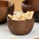 thumbnail image 5 of Ensaladera de Madera, Expositores Redondos para Postres, Bandejas para Servir Frutas, Ensaladas, Aperitivos, Sopa, Cuenco para Cafetería D, 5 of 5