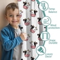 thumbnail image 3 of Blackout Kids Curtains,White Cow Head Pattern Childrens Insulated Curtains Set Of 2,Bedroom Essentials,Toddler Room Decor 42x54in(106x137cm), 3 of 5