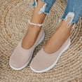 thumbnail image 6 of Women's Slip-On Walking Sneakers - Breathable Mesh Flat Comfort Shoes for Travel & Daily Wear, 6 of 13