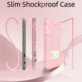 thumbnail image 5 of BMOUO Case for All-New Amazon Fire HD 8 & HD 8 Plus Tablet (Only 12th Gen,2024/2022), Layer Duty Shockproof Rugged Case with Kickstand, Pink, 5 of 7