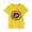 Jaune, variante sur Shorts pour Filles, Robe à Manches Courtes, T-Shirt en Coton pour Tout-Petits Garçons Filles Mode Mignon Col Rond T-Shirt Imprimé Fête de l'Indépendance Haut à Manches Courtes
