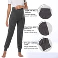 thumbnail image 2 of Pantalones de maternidad AMPOSH Stretchy Lounge Workout Grey Talla M, 2 of 5