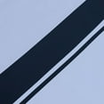 thumbnail image 3 of DNG Creations 4 Piece Two Tone Sheet Set - 10 Inch Deep Pocket ( Solid Light Blue/Navy Blue - Twin XL ), 3 of 4