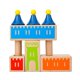 thumbnail image 2 of Conjunto de Bloques de Construcción de para Niños Montessori Creativos Apilamiento de Natural perfke bloques de cubo de madera, 2 of 9