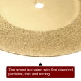 thumbnail image 5 of Uxcell 10pack Diamond Cutting Wheel 50mm Titanium Coating Cut Off Discs with 2pack 3mm Mandrel, 5 of 6