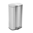 thumbnail image 1 of Bote de Basura Ninon INOX-30L de Acero Inoxidable con Pedal, Cierre Suave y Cubeta Desmontable 30 litros, 1 of 8