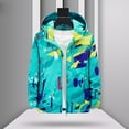 thumbnail image 4 of AOOCHASLIY Women's Winter Coat Clothes Outdoor Stormsuit, Sports Windbreaker, Loose Work Attire, Mountaineering Suit Jacket, 4 of 5