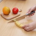 thumbnail image 2 of Creative Household Banana Knife Sharpener Scissors Sharpening Stone Whetstone With 2 Sections For Kitchen,Fast Sharpen Tools,Grey 3pcs, 2 of 4