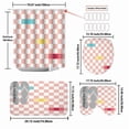thumbnail image 2 of SIYTUAU Stylish Waterproof Shower Curtain Four Piece Set For Bathroom Dry And Wet Separation Non Slip Mat Set Easy To Clean Cloth, 2 of 5