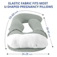 thumbnail image 2 of Funda de Almohada de Embarazo Refrigerante Sasttie 145 cm en Forma de U, 2 of 9