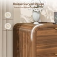 thumbnail image 6 of Holliwill Nightstands Set of 2 with Charging Station, Modern Bedside Table End Table with 2 Drawer for Bedroom Living Room, Walnut, 6 of 12