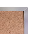 thumbnail image 4 of Ghent's Wood 4' x 6' Reversible Cork Bulletin Board in Natural, 4 of 5