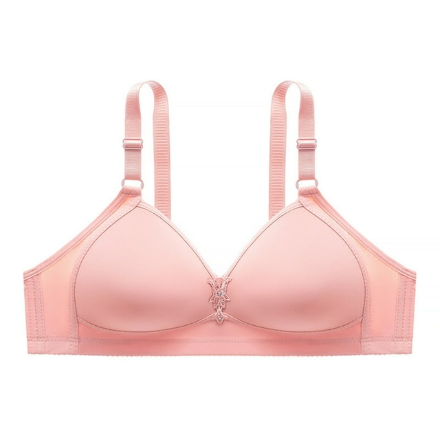 Timegard Plus Size Bras for Women with Support Wirefree Full Coverage Summer Comfortable Seniors Bralette